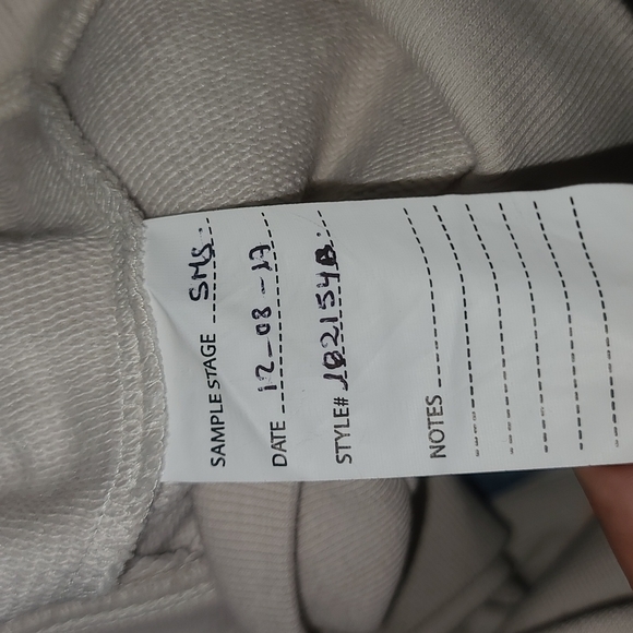 Spell Sample Sloppy Joe New w/ tag Sweater Blue Swallow Inn S Designs cream OOAK - Picture 8 of 10